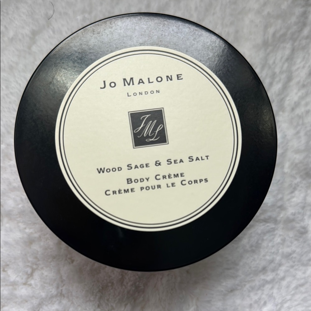 Jo Malone Wood Sage & Sea Salt Body Crème - Black and Cream